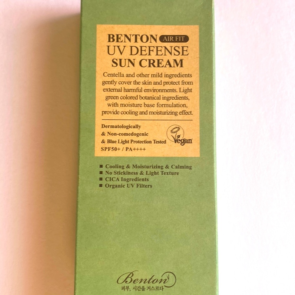 Benton Air Fit UV Defense Sun Cream